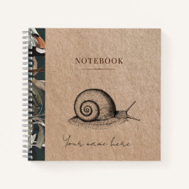 Schnecke 2 notizbuch