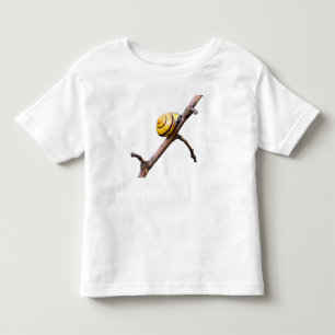 Schnecke auf dem Zweig Kleinkind T-shirt