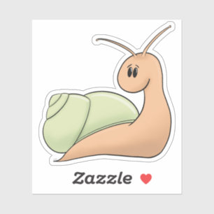 Schnecke Aufkleber