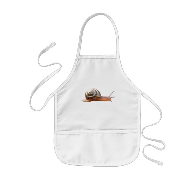 Schnecke ~ Babyschellfisch Kinderschürze (Vorne)