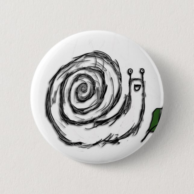 Schnecke Button (Vorderseite)