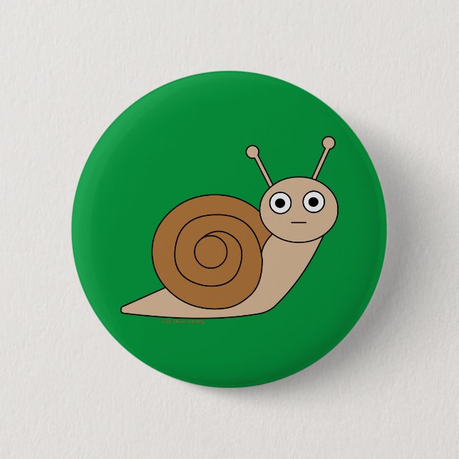 Schnecke Button (Vorderseite)