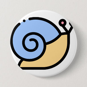 Schnecke Button