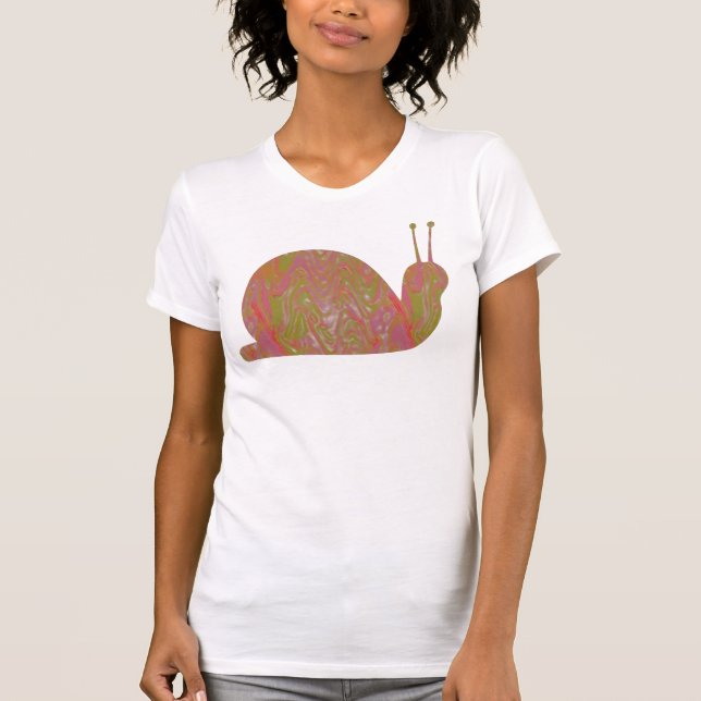 SCHNECKE Escargot: SCHERZT Liebe T-Shirt (Vorderseite)