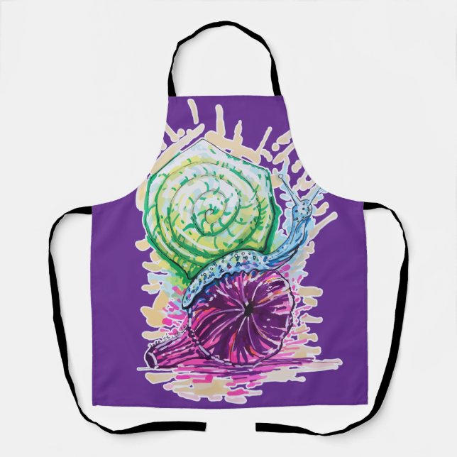 Schnecke in der Fig Schürze (Vorderseite)