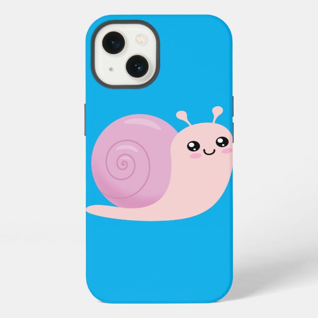 Schnecke iPhone Hülle (Rückseite)