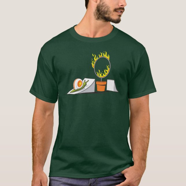 SCHNECKE JONGLEUR T-Shirt (Vorderseite)