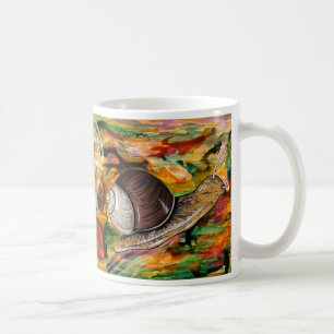 Schnecke Kaffeetasse