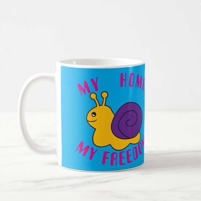 Schnecke Kaffeetasse (Links)