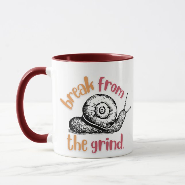 Schnecke Kaffeetasse (Links)