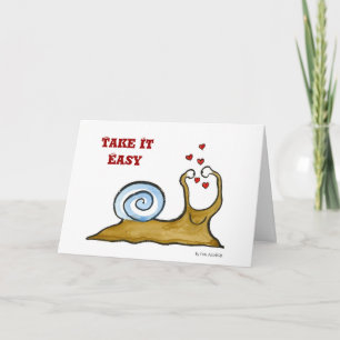 Schnecke Karte