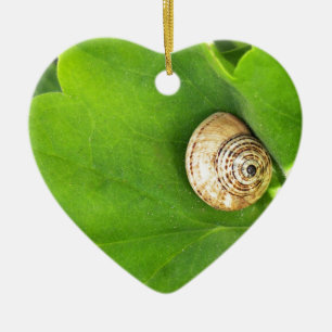 Schnecke Keramikornament
