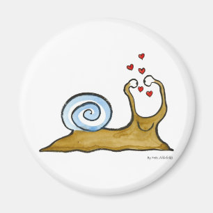 Schnecke-Liebe Magnet