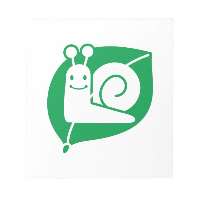 Schnecke Notizblock (Vorderseite)