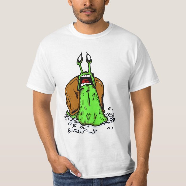 Schnecke-Panik T-Shirt (Vorderseite)