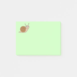 Schnecke Post-it Klebezettel