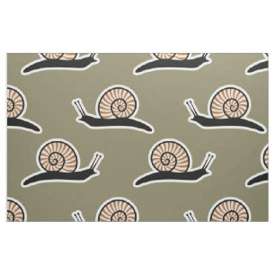 Schnecke Stoff