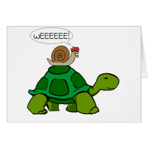Schnecke u. Schildkröte - Turbo-Duo