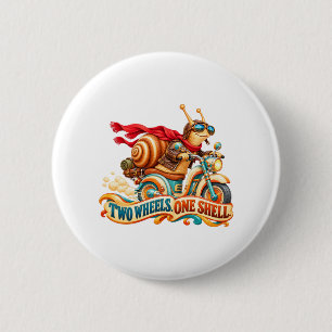 Schnecken-Biker – Zwei Räder, ein Gehäuse Button