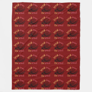 Schnecken-Fliesblanke Fleecedecke