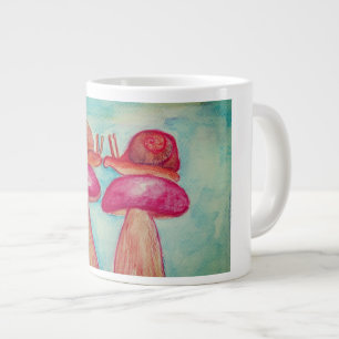 Schnecken Mushroom Spring White Tasse