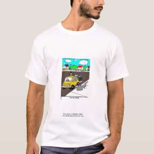 Schnecken-/Nacktschnecken-Cartoon-Männer-T-Shirt " T-Shirt