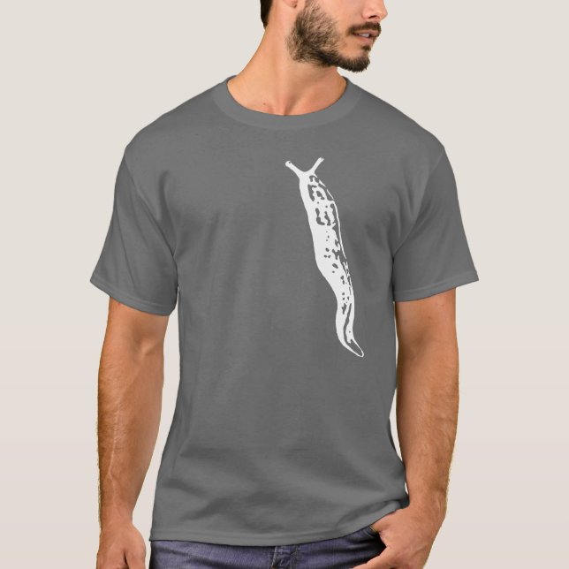 Schnecken-Silhouettedunkelheitst-shirt T-Shirt (Vorderseite)