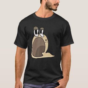 Schnecken-Typ Brief Q Alphabet Überlieferung T-Shirt