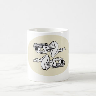 Schnecken-u. Eustachia Kaffee-Tasse Tasse
