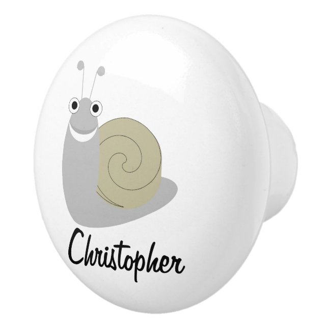 Schneckendesign personalisiert keramikknauf (Rechts)
