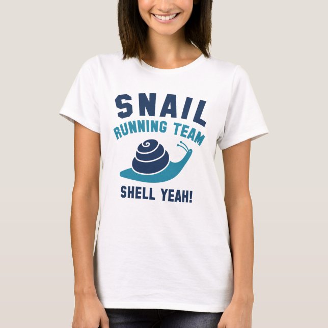 Schneckenlaufteam T-Shirt (Vorderseite)