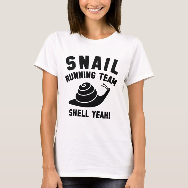 Schneckenlaufteam T-Shirt (Vorderseite)