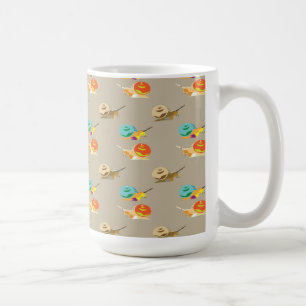 Schneckenmuster Kaffeetasse