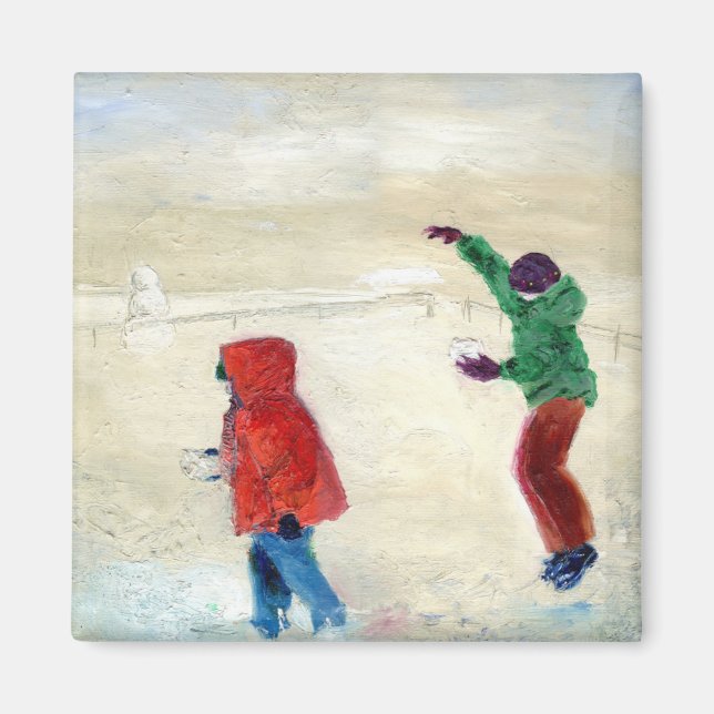Schnee! 2014 magnet (Vorne)