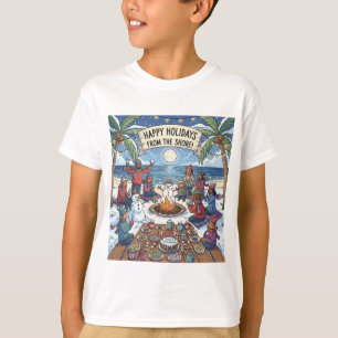 Schnee am Meer T-Shirt