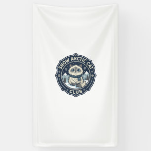 Schnee Arctic Cat POD Vektor Kunst - Schnee Arctic Banner