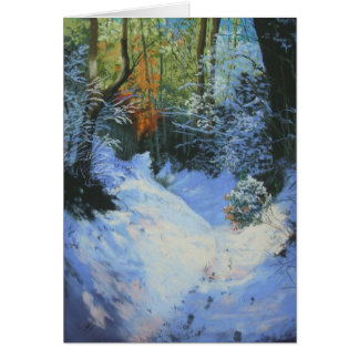 Schnee auf dem Weg zu Mardon