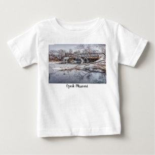 Schnee bei Finley Dam Kleinkind Shirt