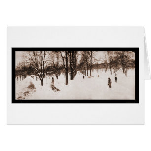 Schnee-Boston-Common, MA-Foto 1904
