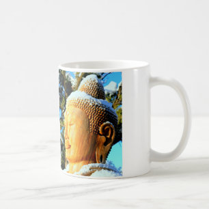 Schnee-Buddha-Tasse Tasse