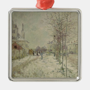 Schnee-Effekt Claude Monets   Ornament Aus Metall