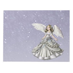 Schnee-Engel Notizblock