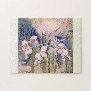 Schnee Feen machen Schnee Puzzle