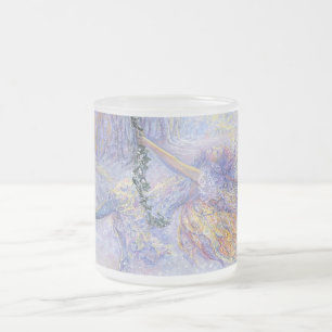 Schnee-feenhafte mattierte Tasse
