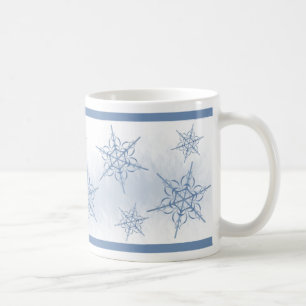 Schnee-Flocken Kaffeetasse