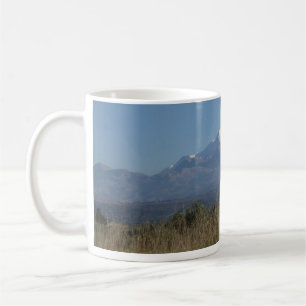 Schnee-Gebirgsszene Kaffeetasse