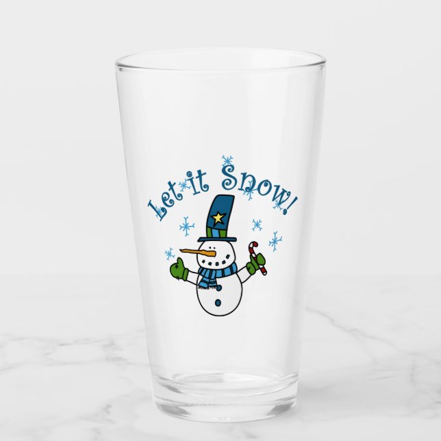 Schnee Glas (Vorderseite)