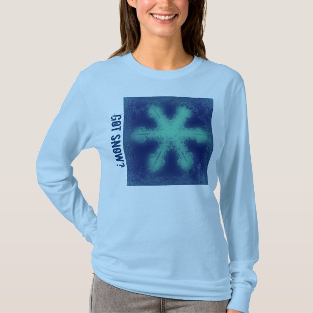 Schnee got? 4 Tshirt (Vorderseite)