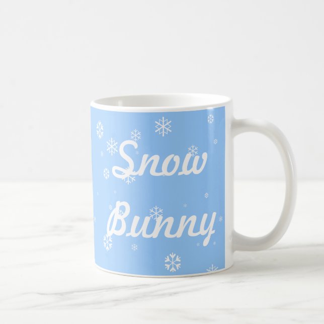 Schnee-Häschen Tasse (Rechts)