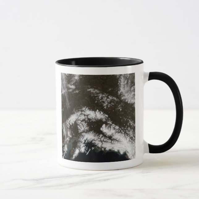 Schnee im Südzentrum von Alaska Tasse (Rechts)